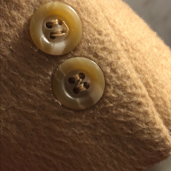 VINTAGE JOHN CHRISTIAN WOOL/CASHMERE TRENCH COAT - Picture 3 of 8